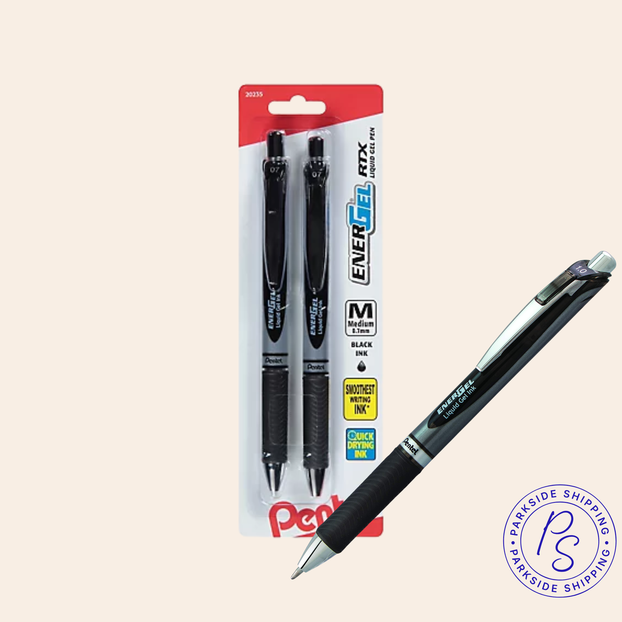 Pentel EnerGel Pens - 2 Pack