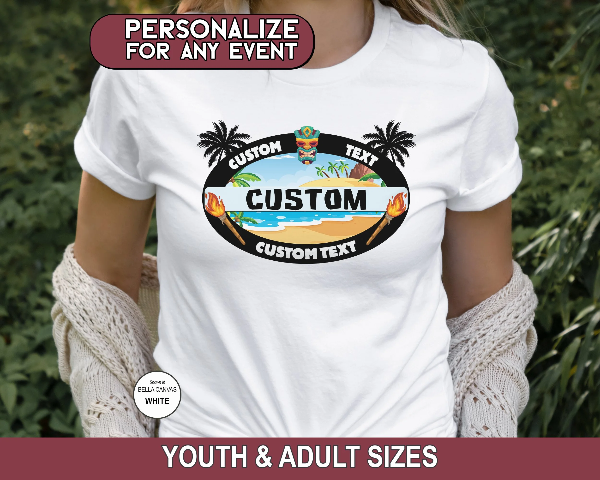 Custom Reality TV Themed Logo Shirt
