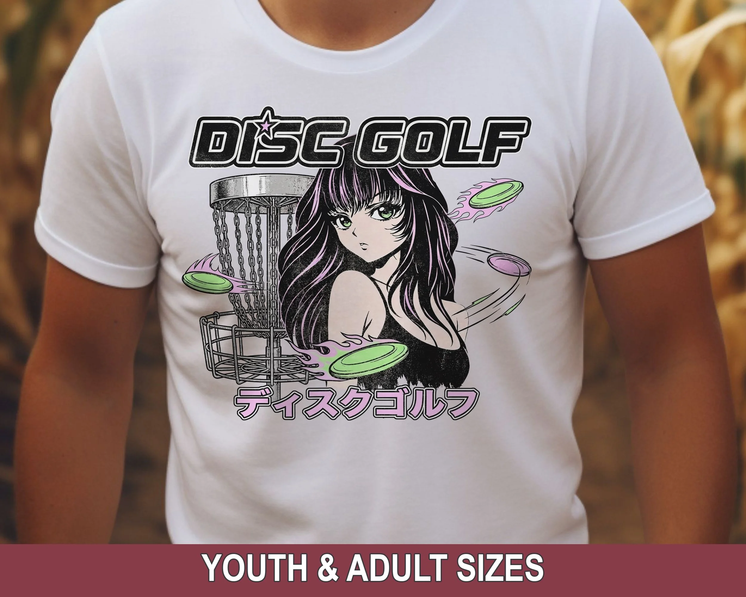 Disc Golf Waifu - Anime Disc Golf Shirt