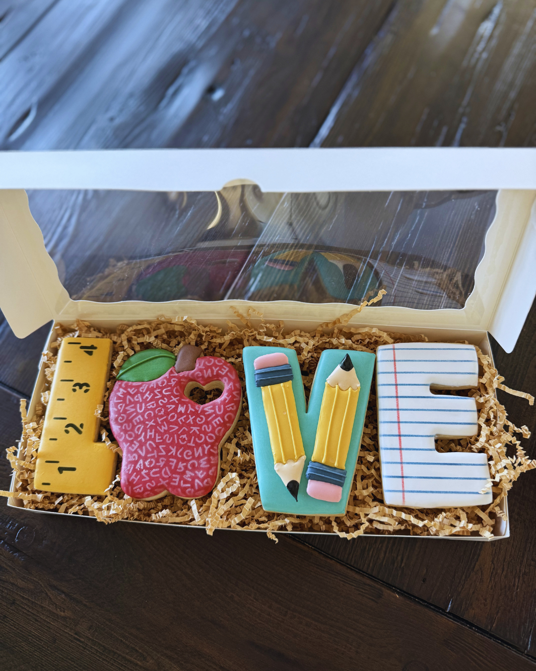 Back to School with Love Cookie Set