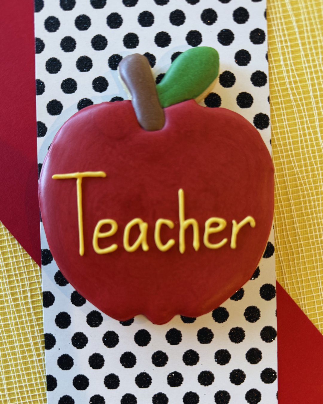 Teacher Gift Cookie