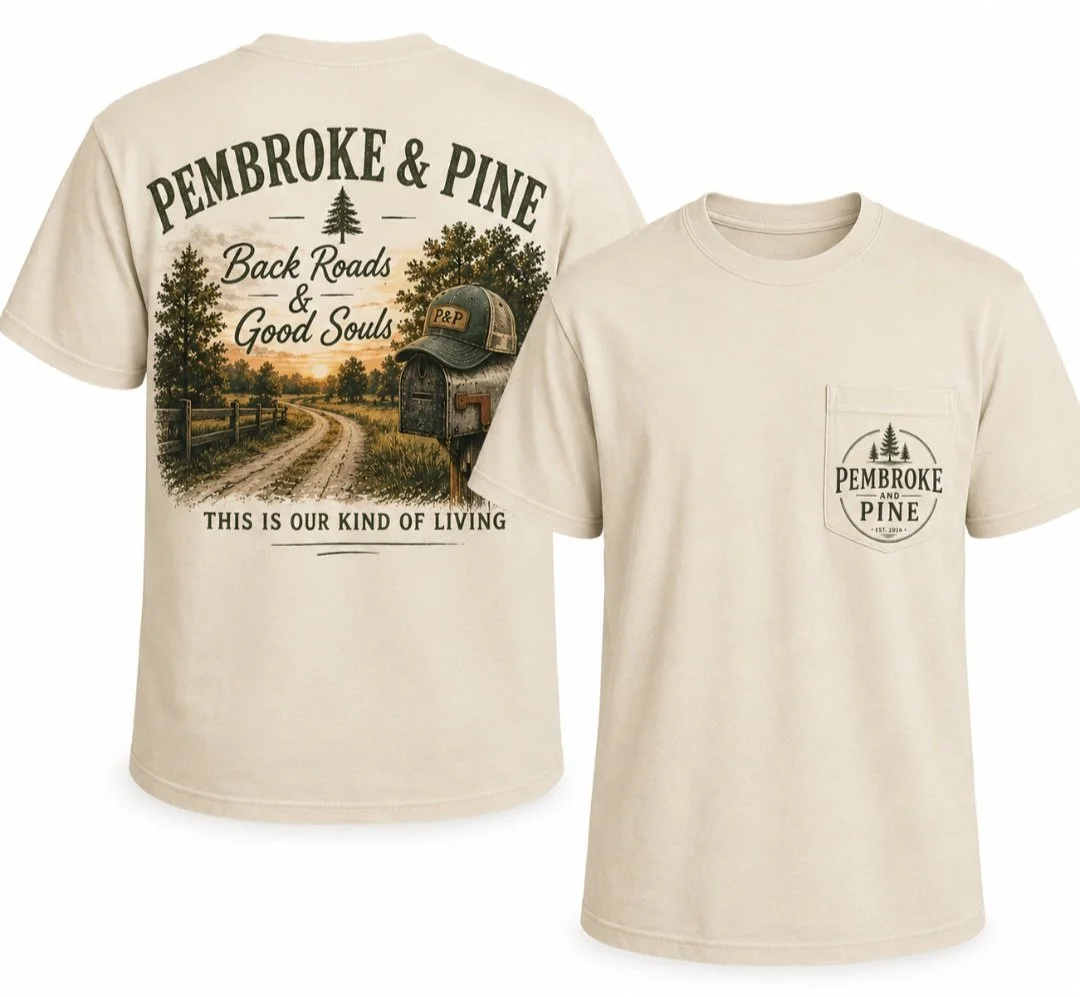 Pembroke & Pine Back Roads & Good Souls Tee