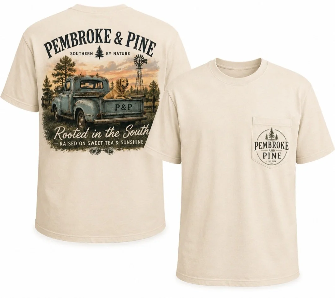 Pembroke & Pine Southern by Nature Tee