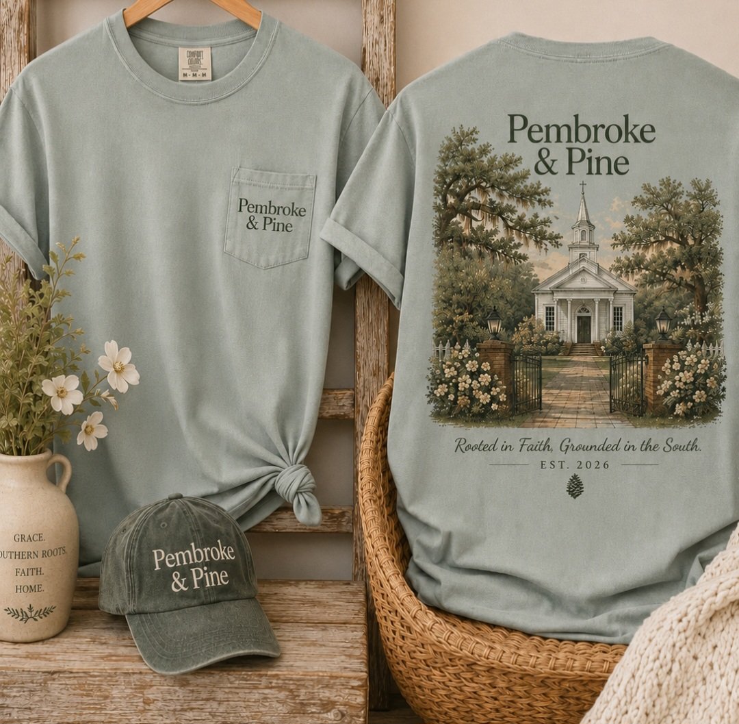 Pembroke & Pine Southern Chapel Heritage Tee