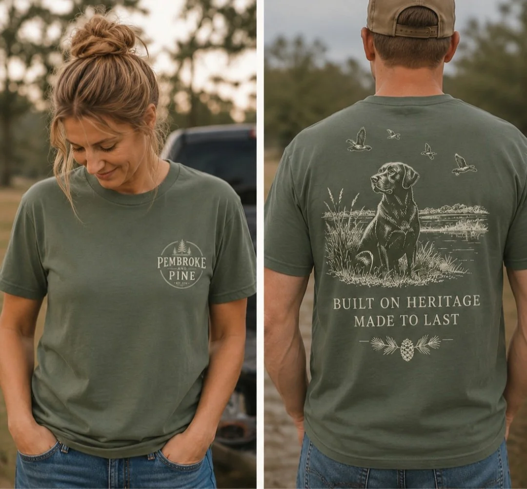 Pembroke & Pine Built on Heritage Tee