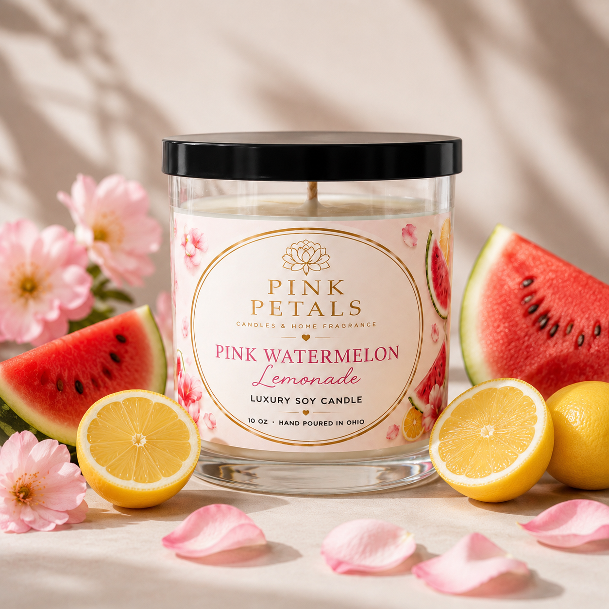Pink Watermelon Lemonade