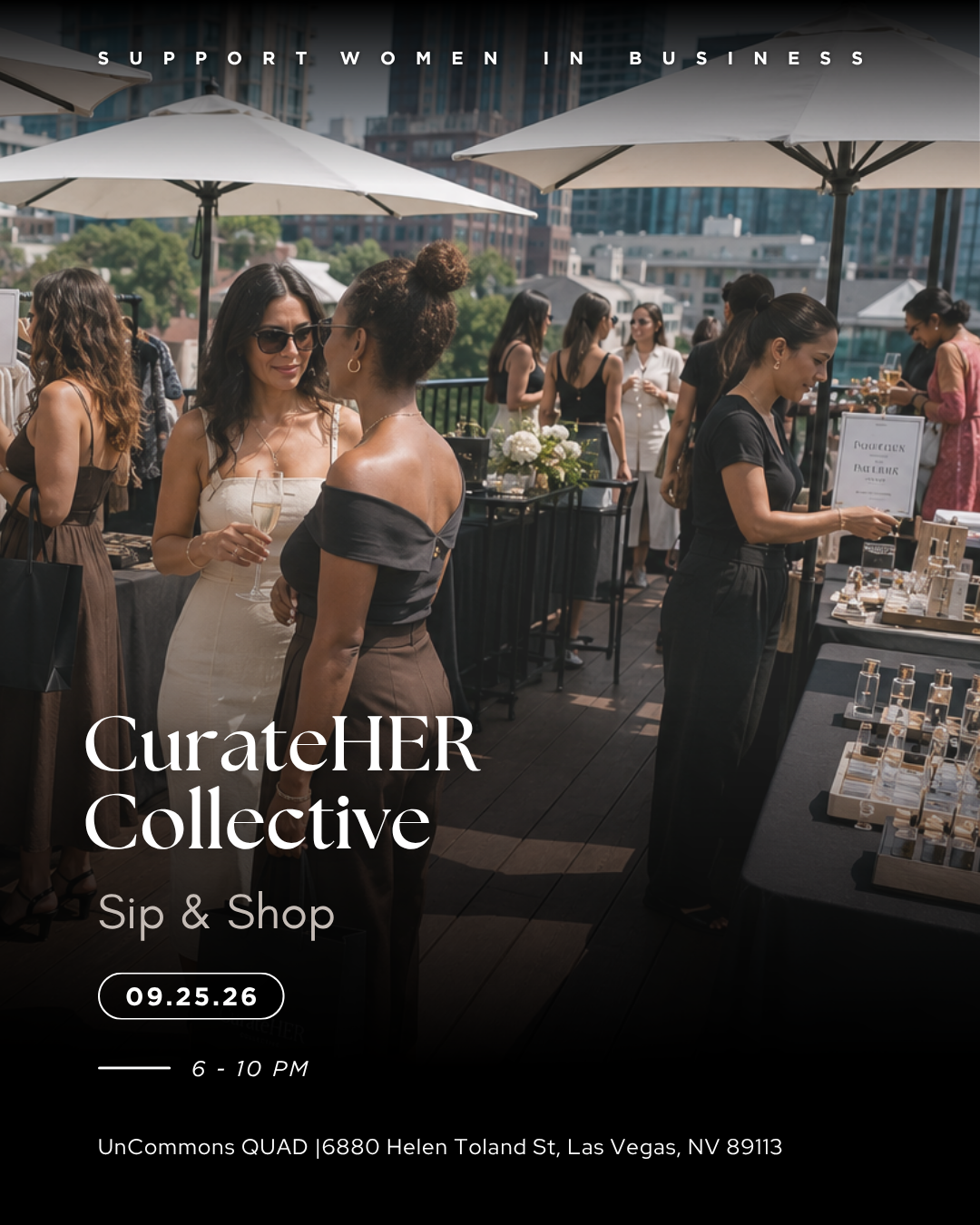 CurateHER Sip & Shop | Las Vegas