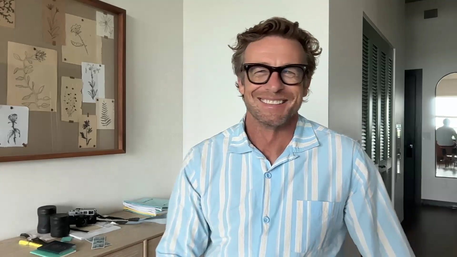 Simon Baker on Building the Quiet Danger of Benton in Scarpetta
