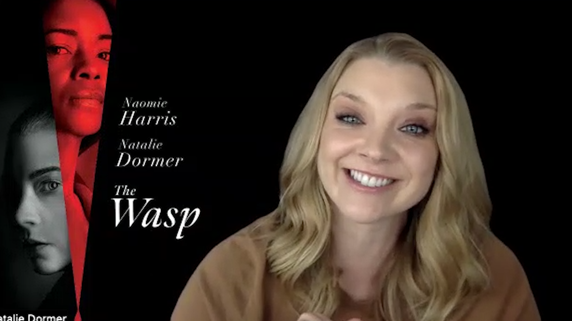 Natalie Dormer talks about how the tension never lets up in her film The Wasp