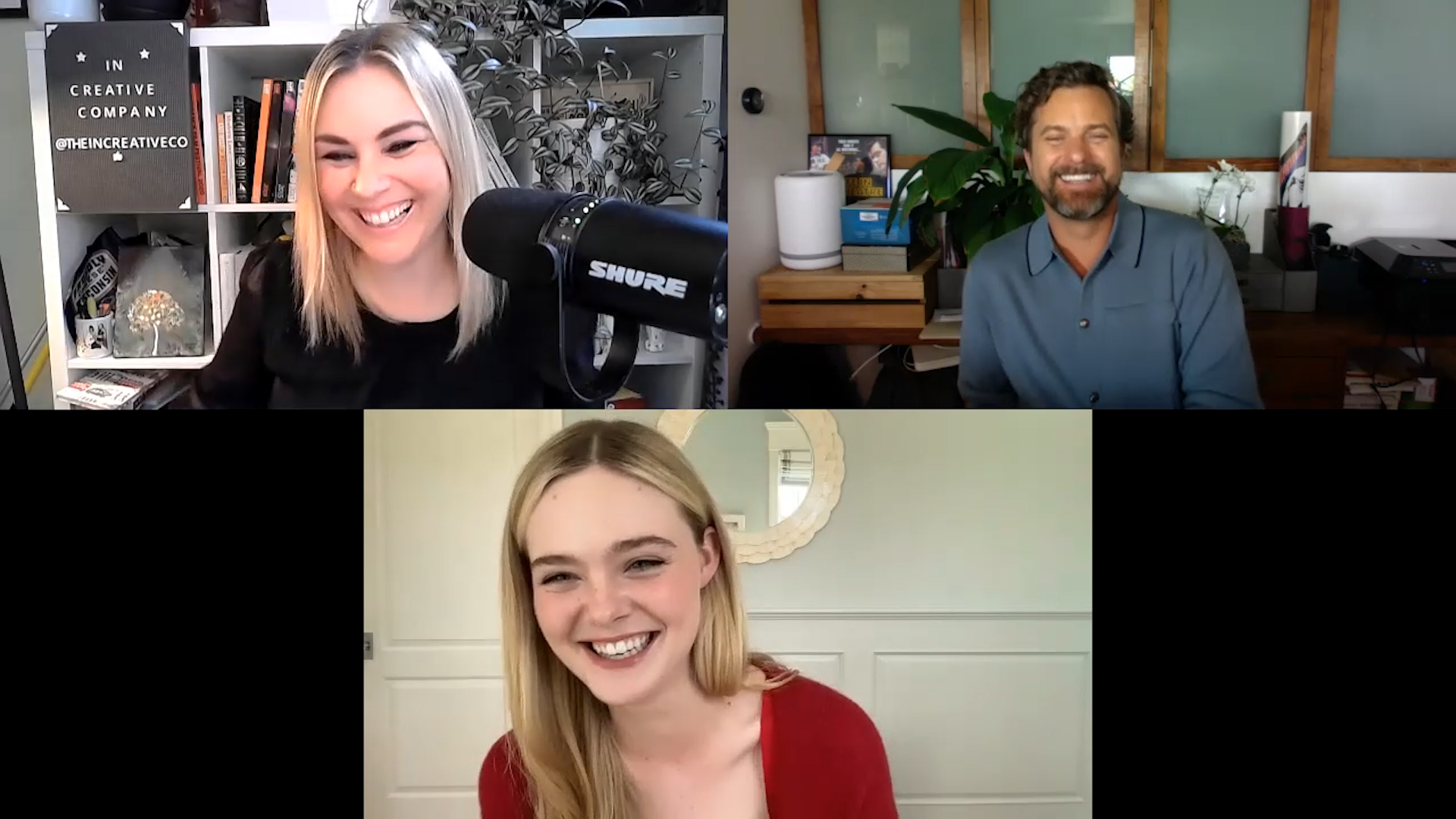 Actors Elle Fanning &amp; Joshua Jackson on Process and True Crime