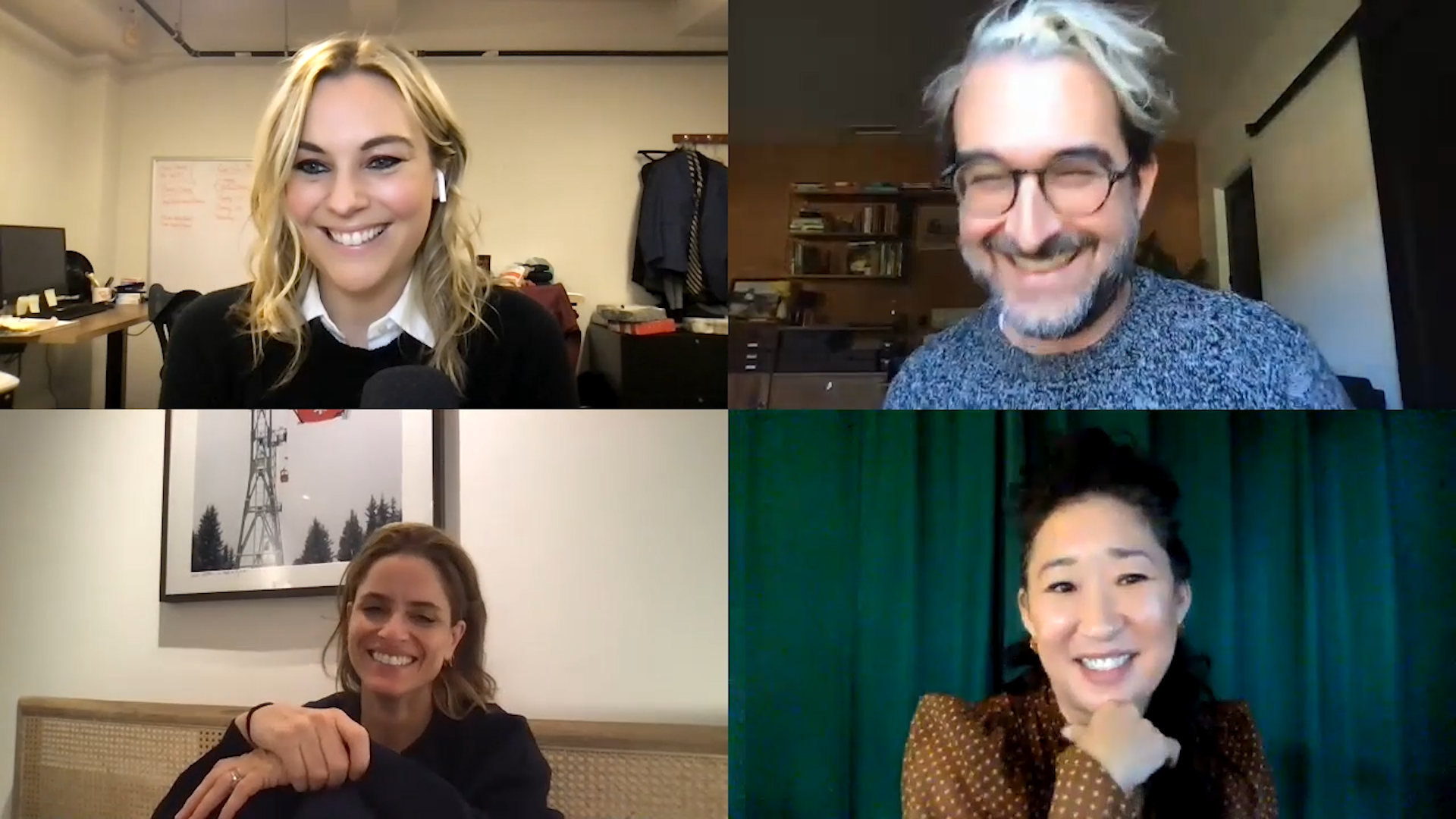 Amanda Peet, Sandra Oh &amp; Jay Duplass on Netflix’s The Chair