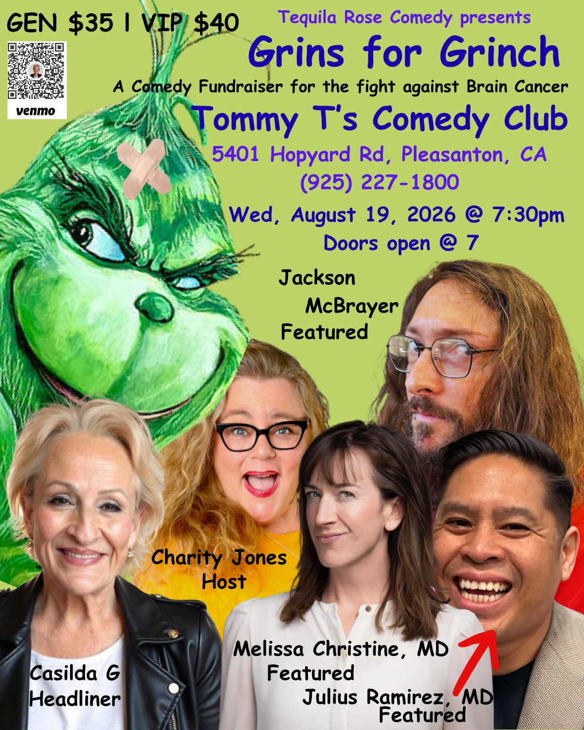 Grins for Grinch- Pleasanton, CA