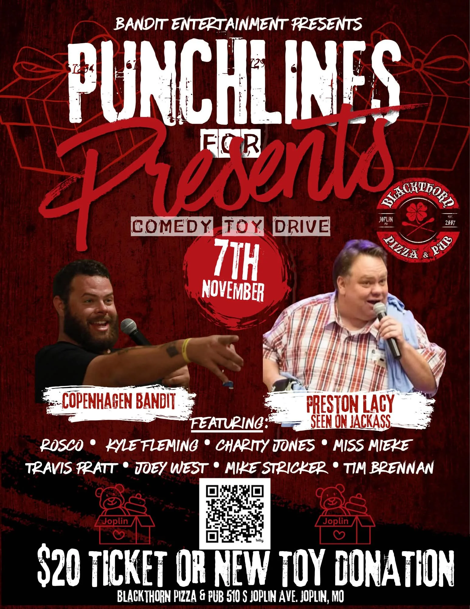 Punchlines and presents with Preston Lacy &amp; Bandit