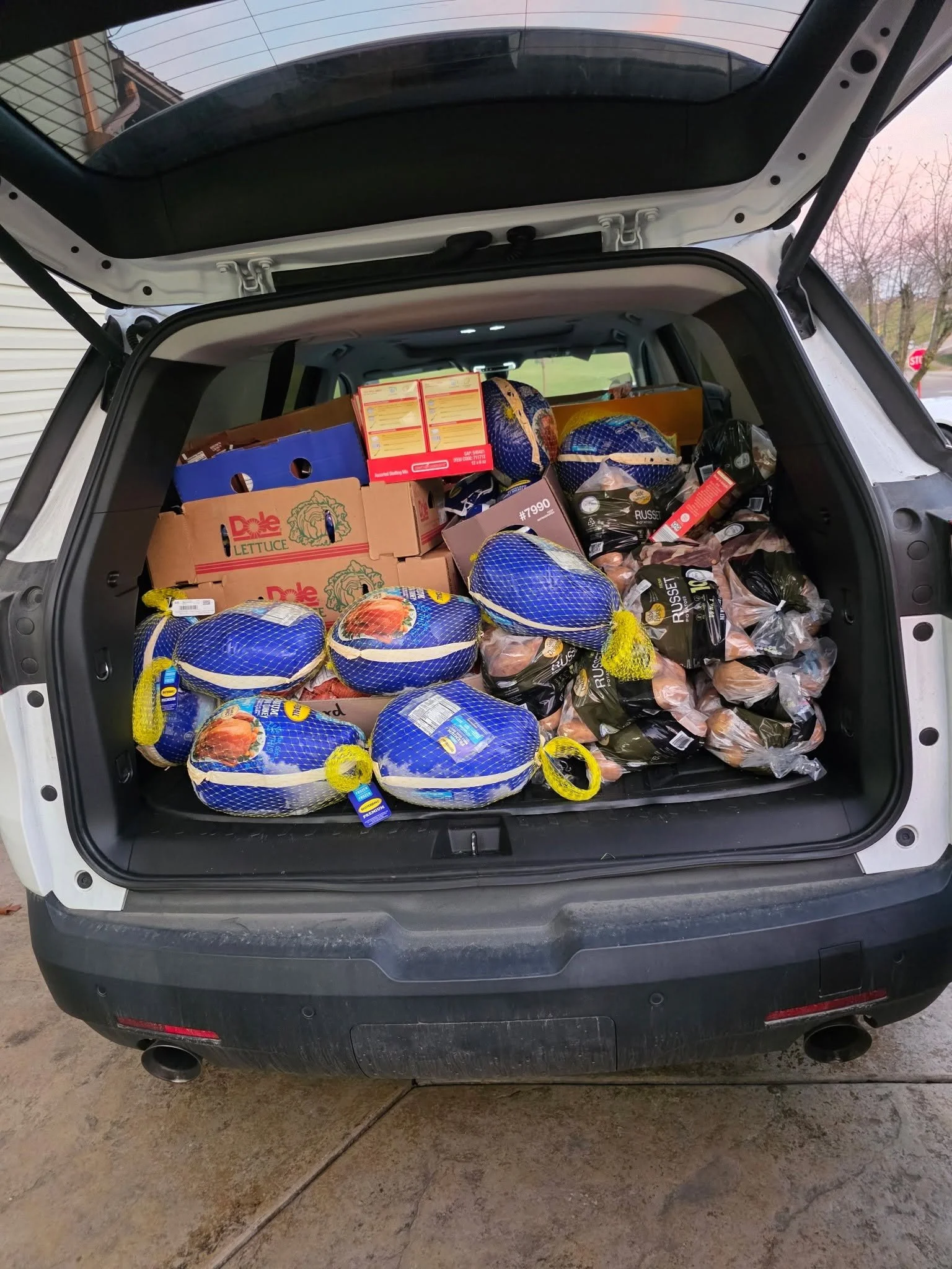Thanksgiving assistance is coming!