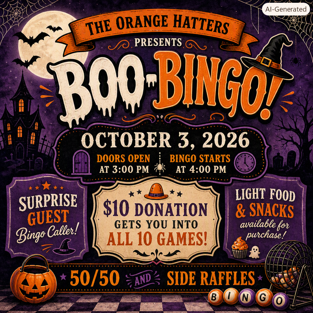 2nd Annual Boo-Bingo
