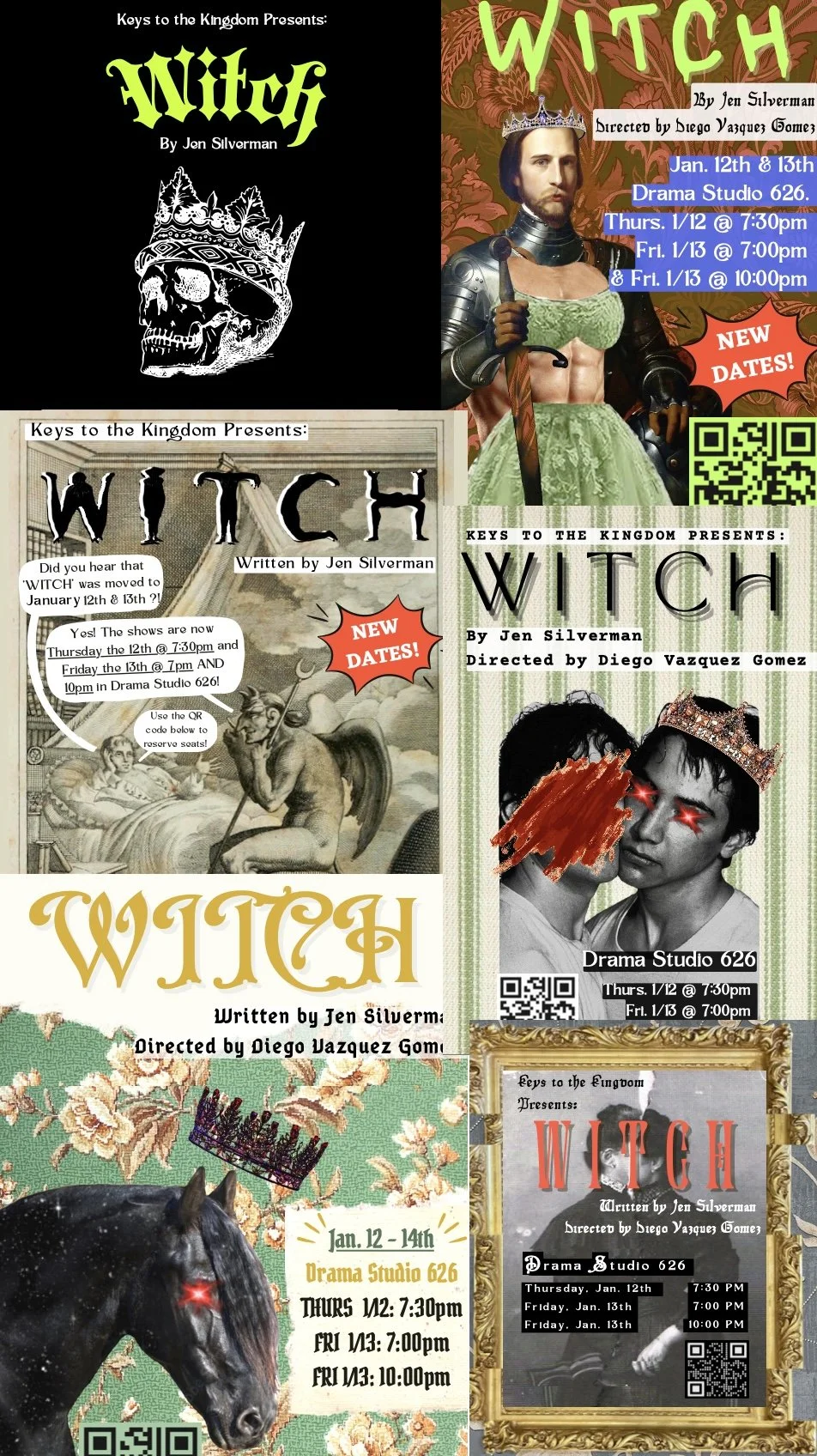 WITCH Posters (UNCSA)
