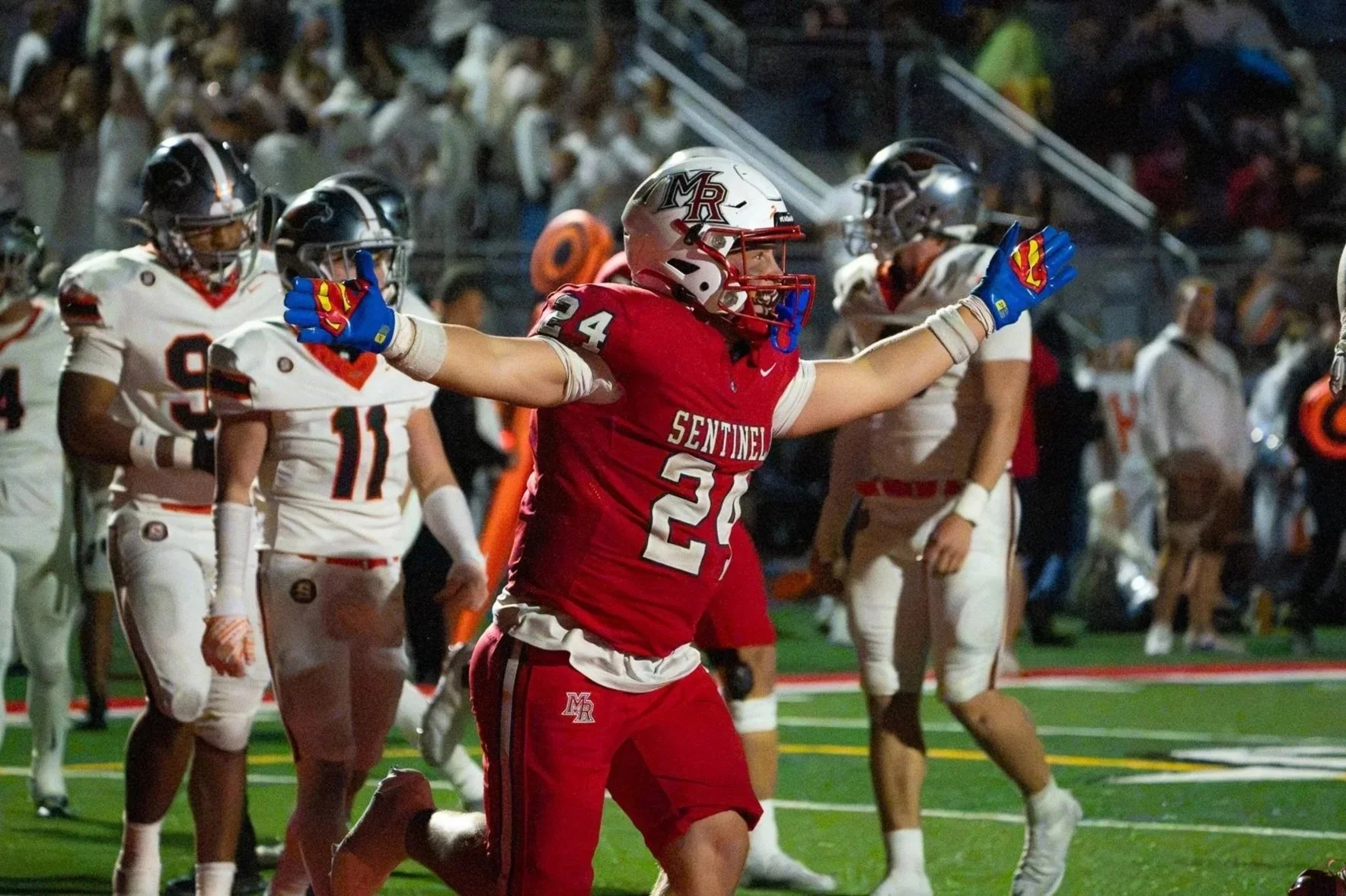 Bradley Foster Runs All Over Falcons Defense to Kickstart the 2026 Football season