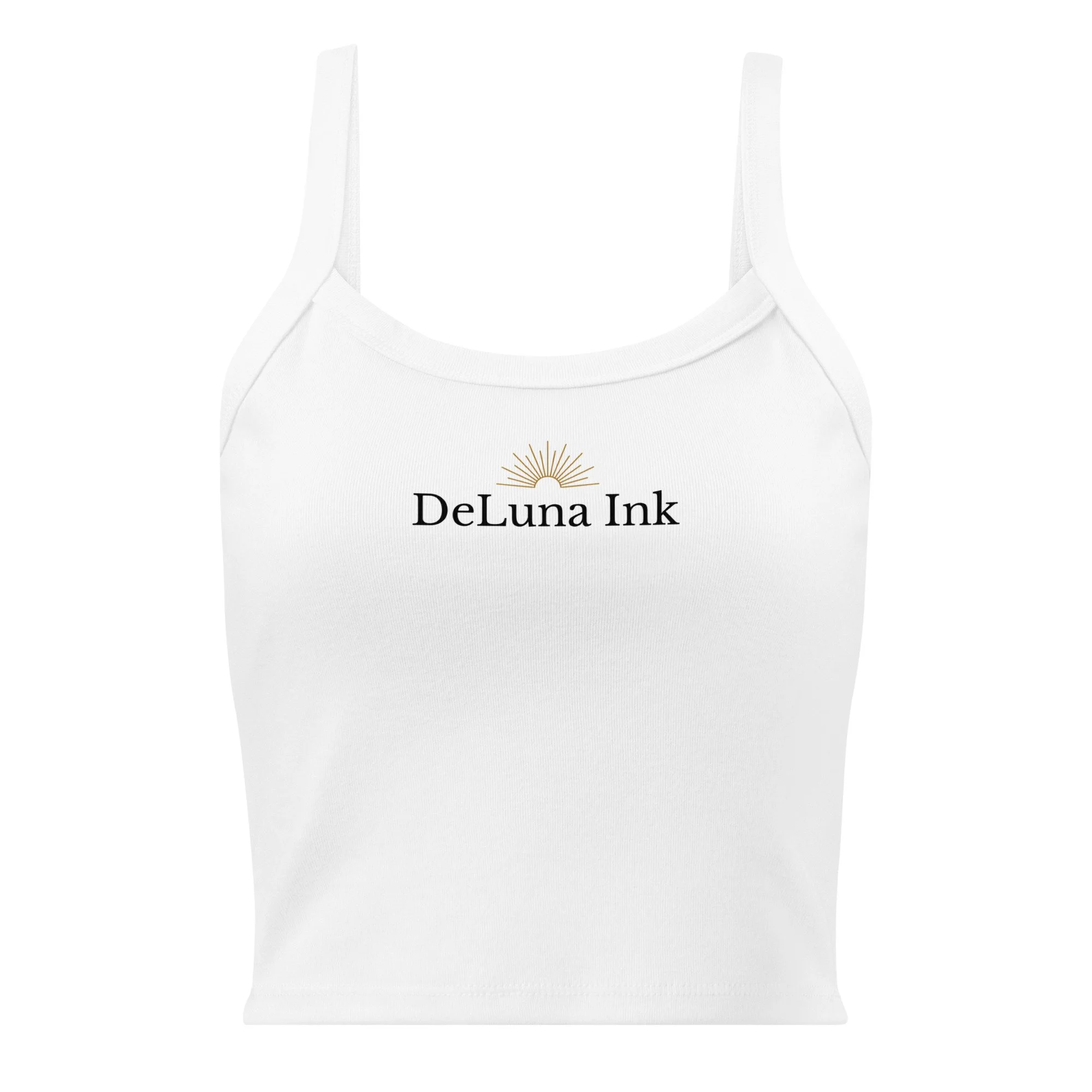DeLuna Ink - Micro-rib tank top