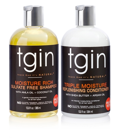 TGIN Moisturizing Shampoo & Conditioner Set $35.00