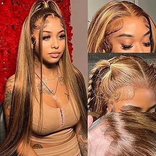 30 inch Ombre Lace Front Wig Human Hair