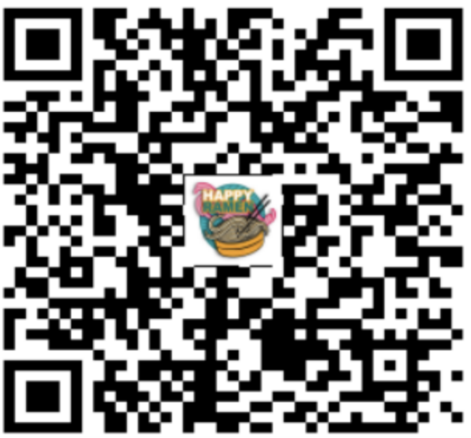 Happy Ramen Sydney University QR Code