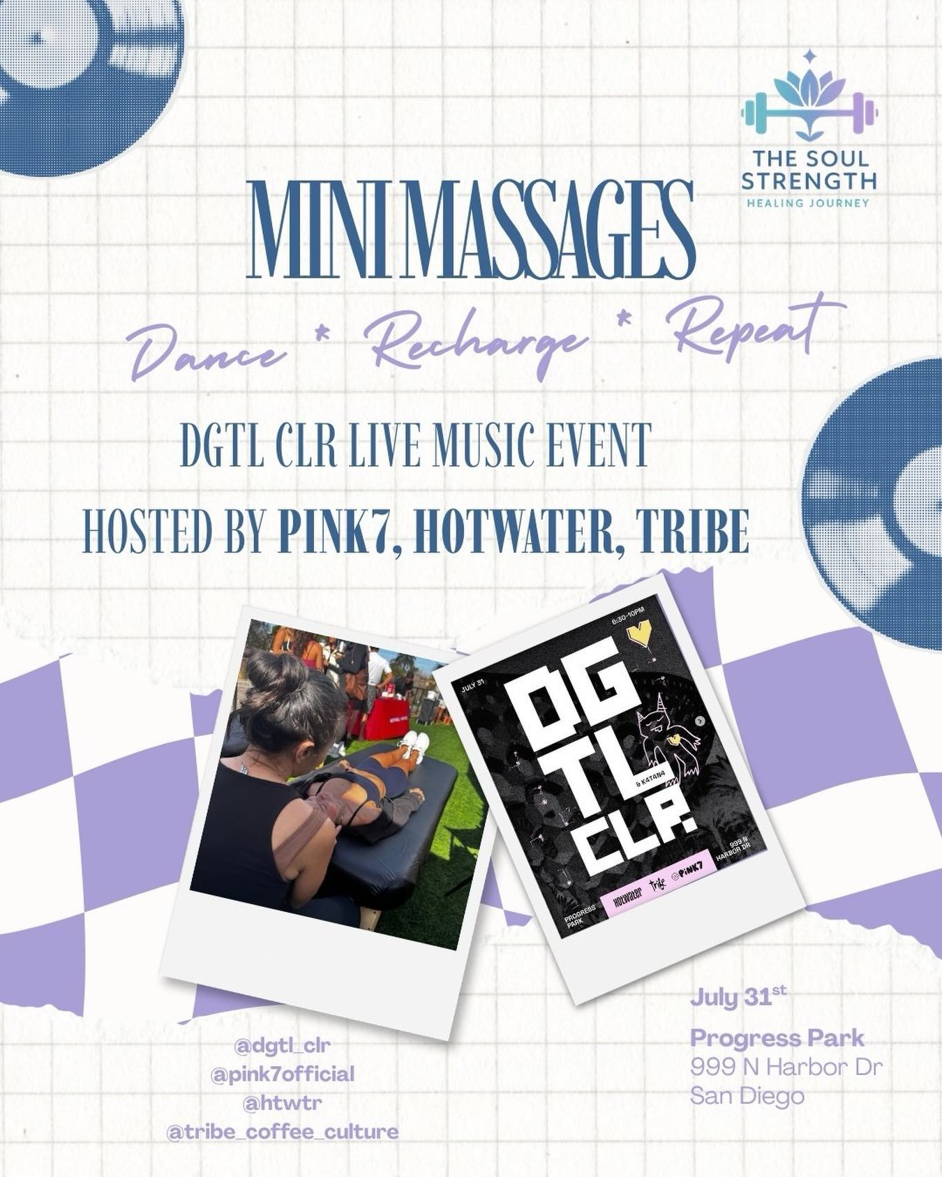 Music &bull; Movement &bull; Recovery 🎶🤍

This Friday 7/31, we&rsquo;re bringing The Soul Strength Healing Journey to one of San Diego&rsquo;s most unique alcohol-free community events.

While you&rsquo;re dancing, exploring the art, grabbing coffe