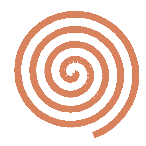 Spiral icon representing OCD and anxiety.