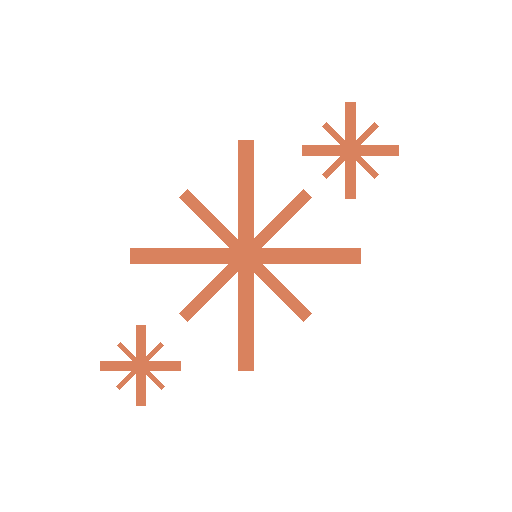 Starburst icon representing ADHD and neurodivergence.