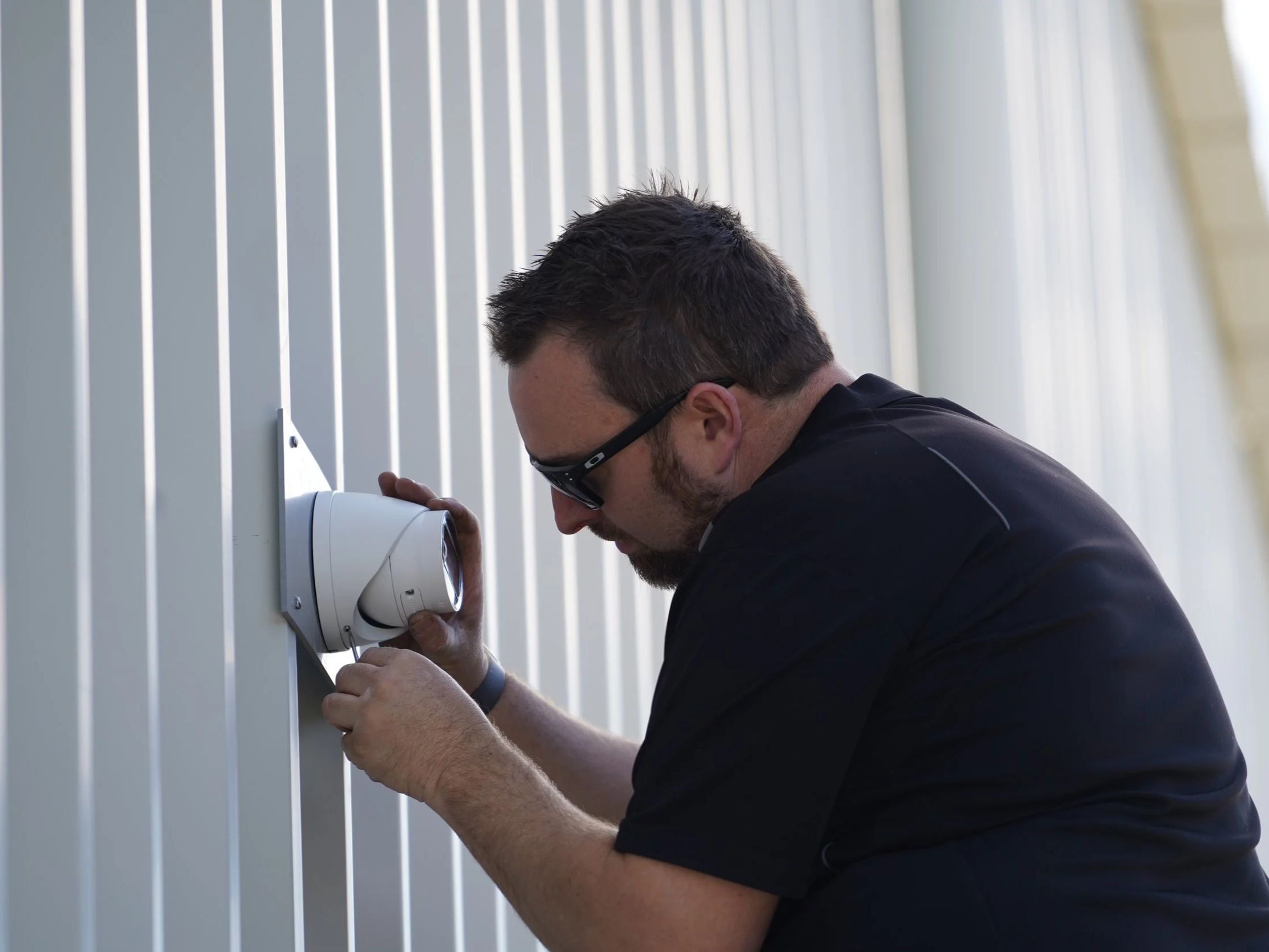 Fixing security cameras