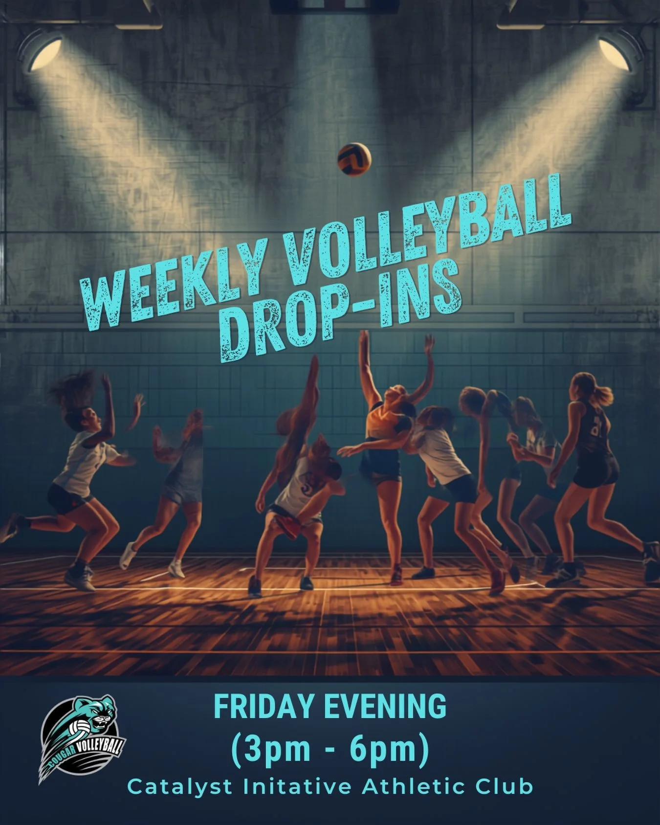Our summer weekly drop-ins are back! We have a time change due to a gym conflict, so the drop in will be at 3-6 instead of 6-9 as usual! We can&rsquo;t wait to see you all there. REMEMBER: it is a $5 enterance fee that can be paid through cash or car
