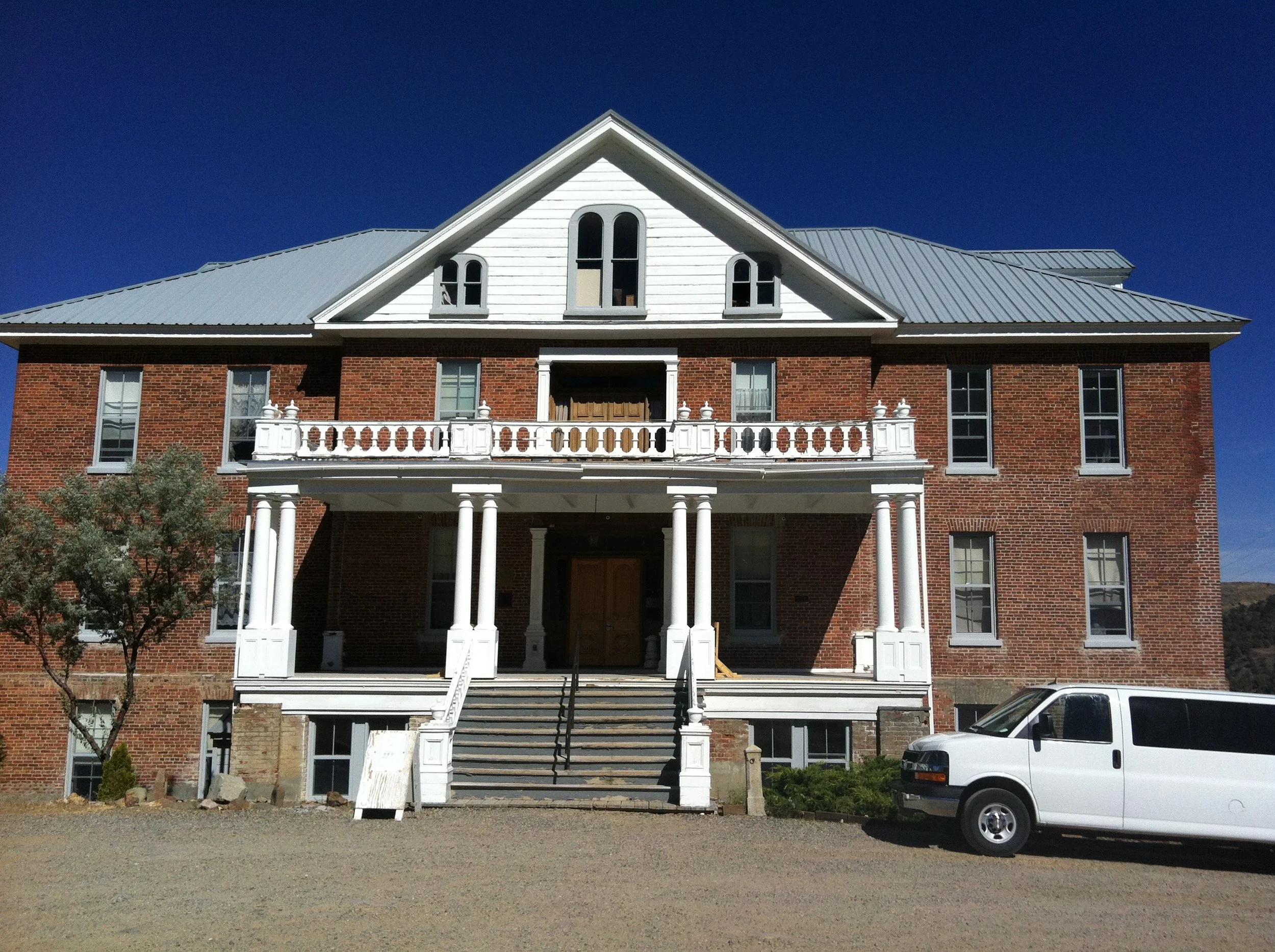 Ground-penetrating radar investigation at St. Mary's Art Center in Virginia City, Nevada