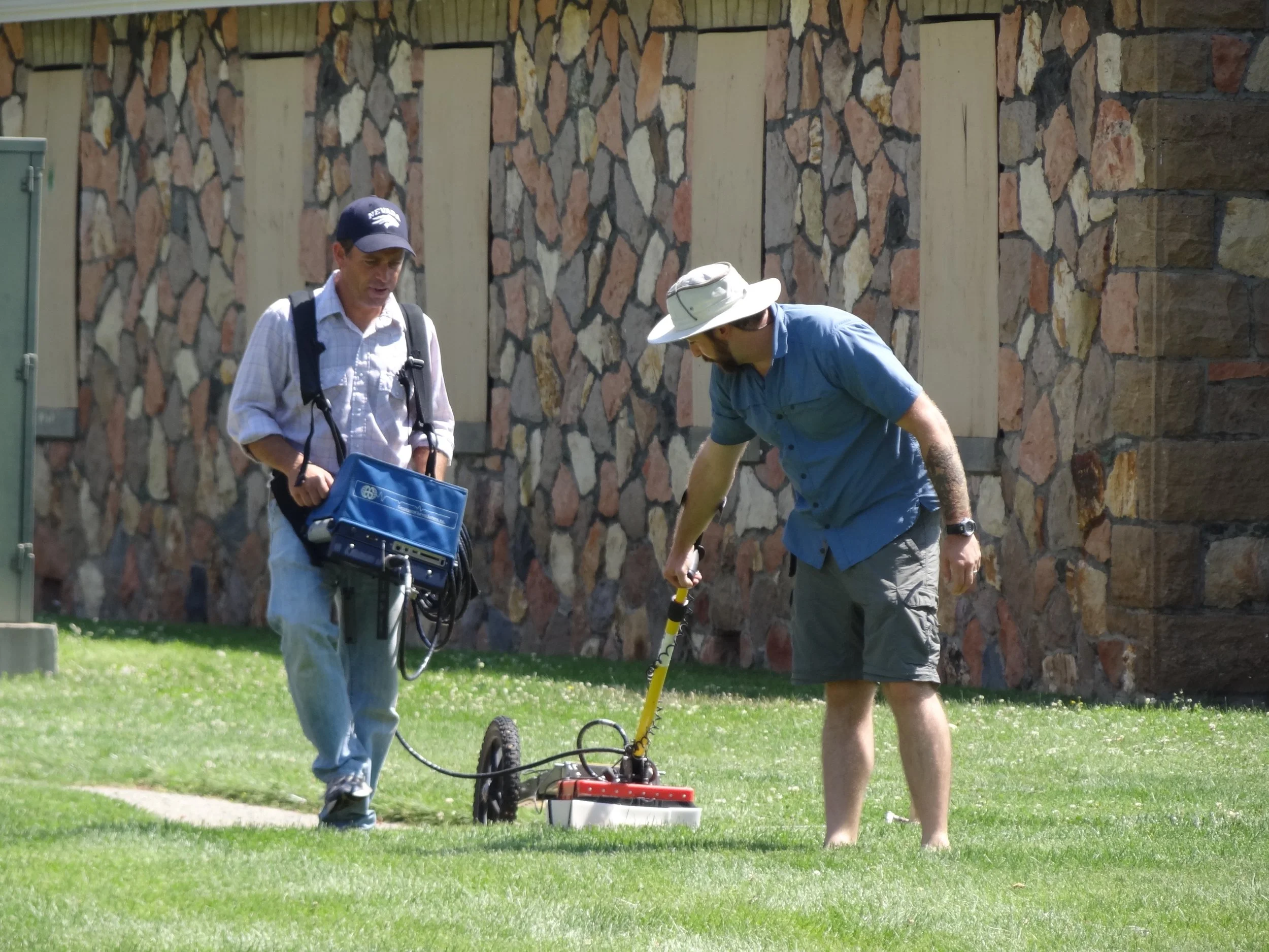 Ground-penetrating radar investigation at the historic Stewart Indian School
