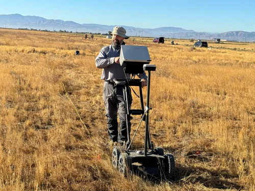 Ground-penetrating radar investigation associated with the Stampede Reservoir archaeological study