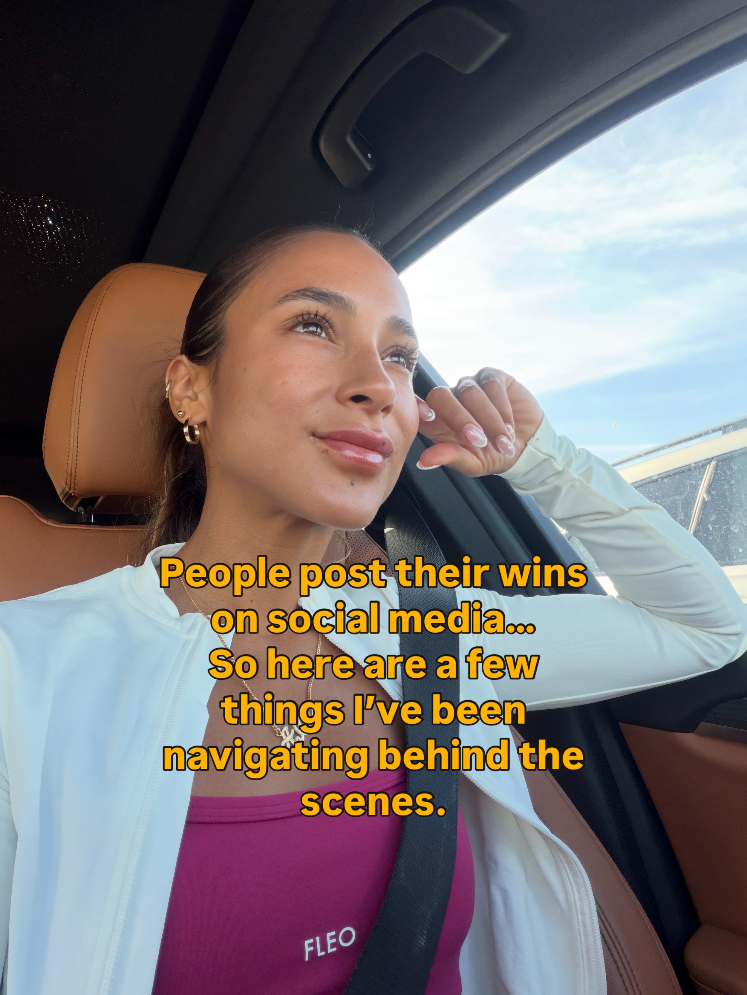 A reminder that what we see online is never the full story&hellip;

Believe me I&rsquo;m proud of my wins, but I&rsquo;m also navigating my health, learning to listen to my body, setting boundaries, and figuring out how to keep building without losin