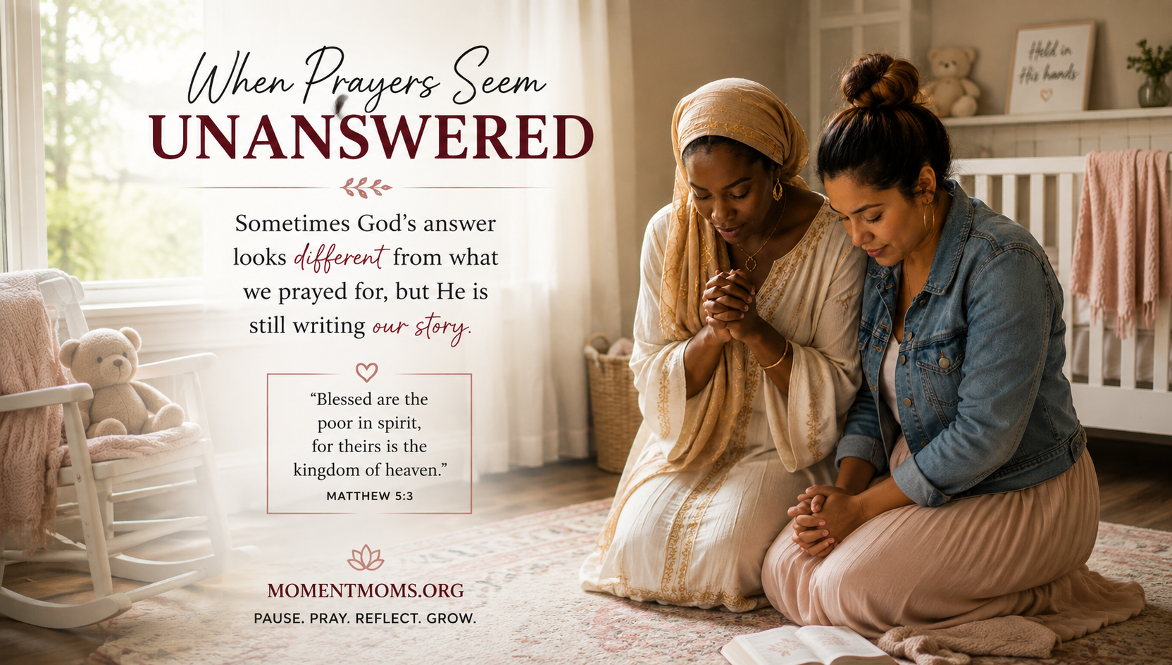 🌸 When Prayers Seem Unanswered