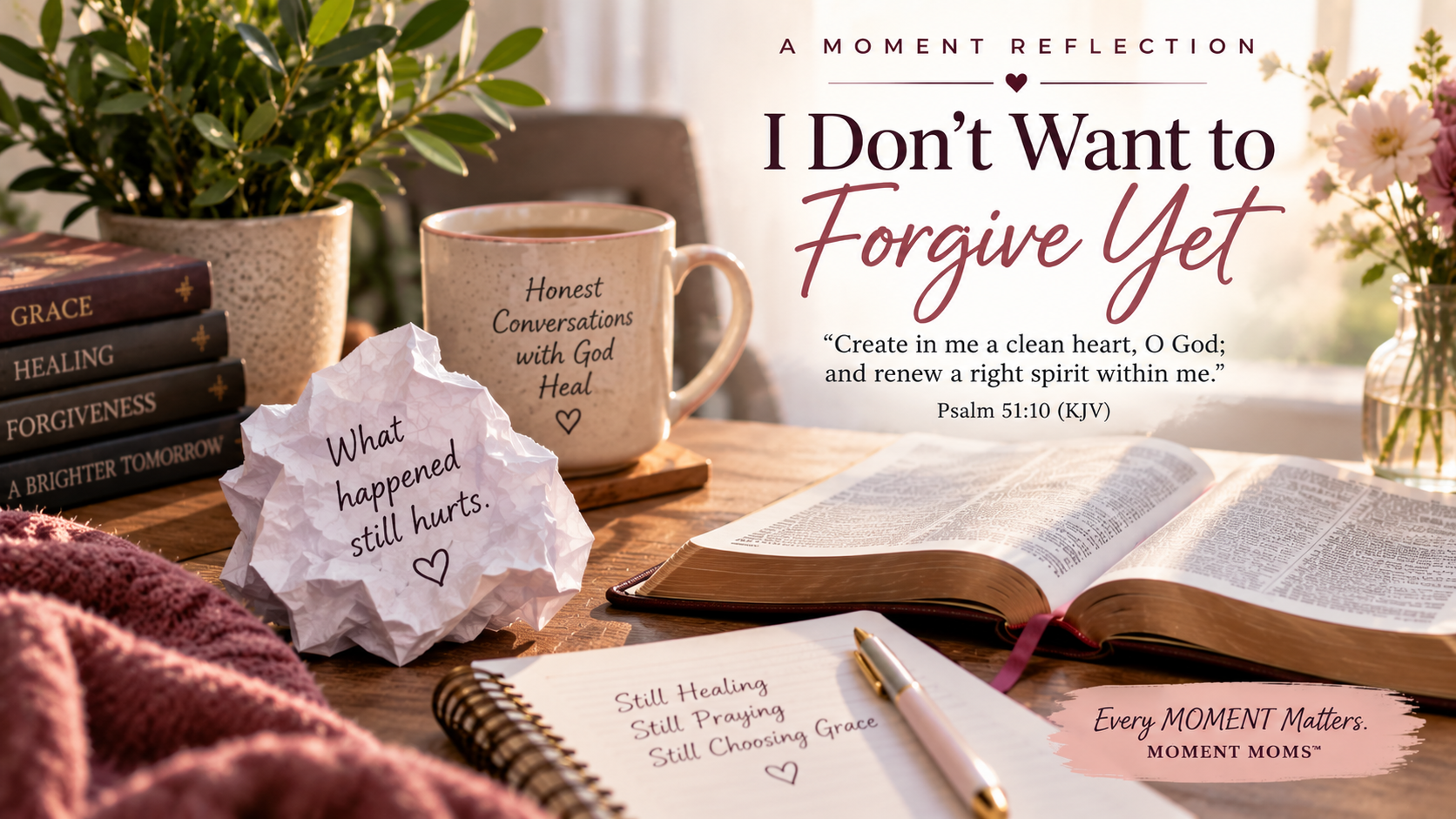 🌸 I Don't Want to Forgive Yet