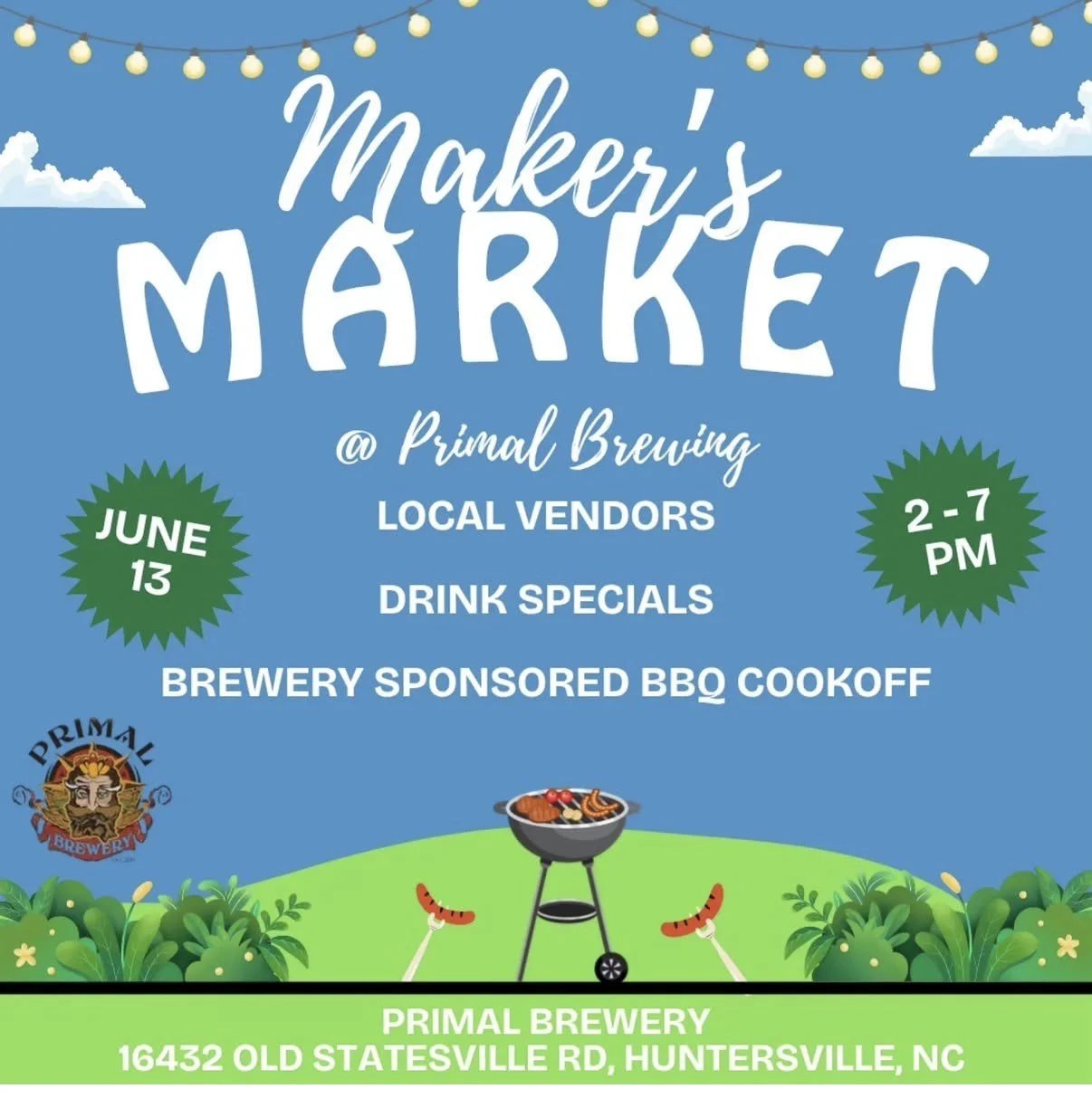 Makers Market - Primal Brewery 