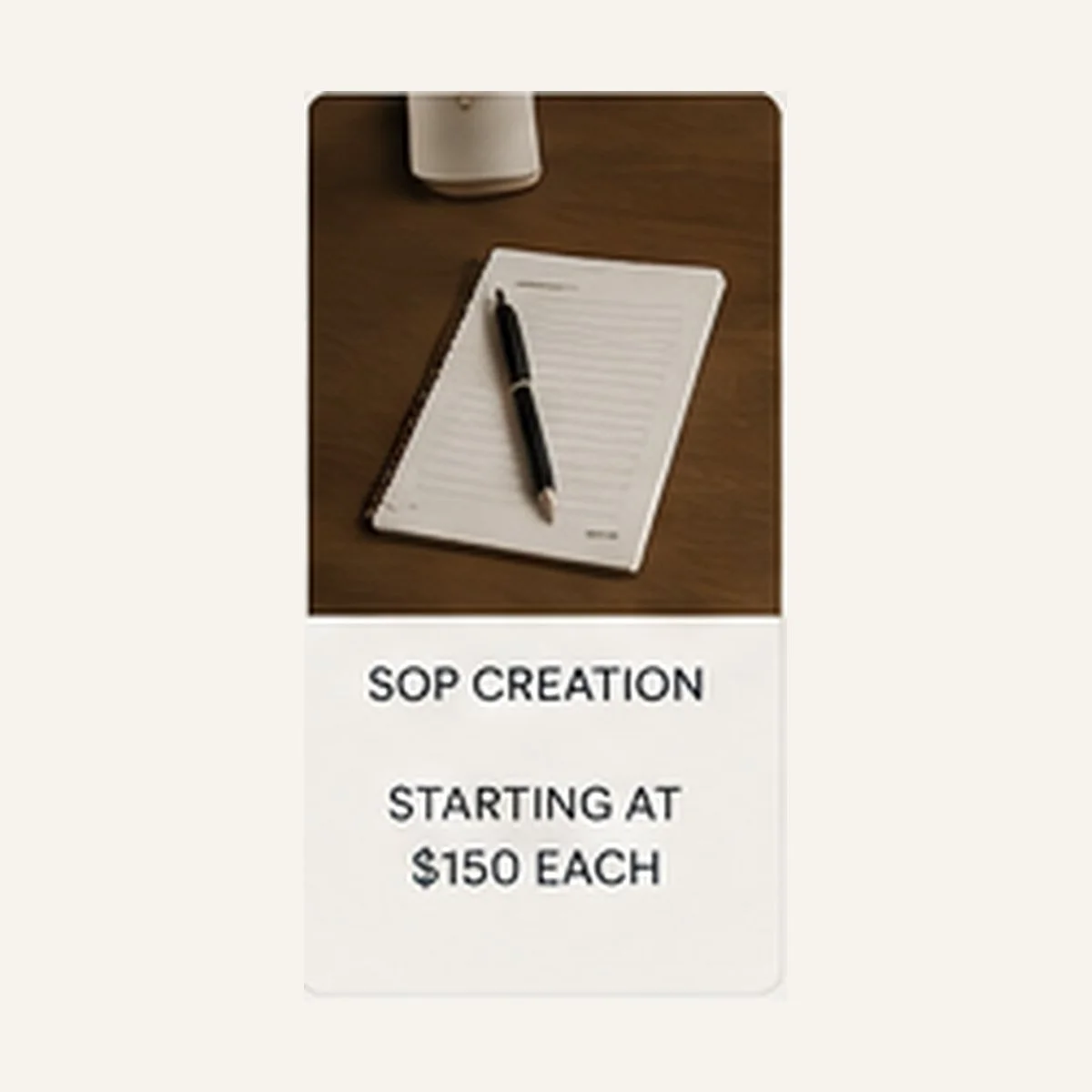 SOP Creation