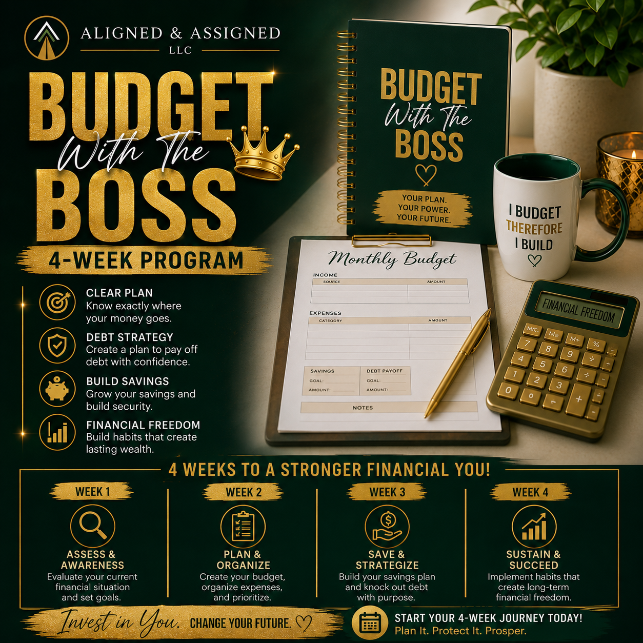 Budget With the Boss – Four Week Program