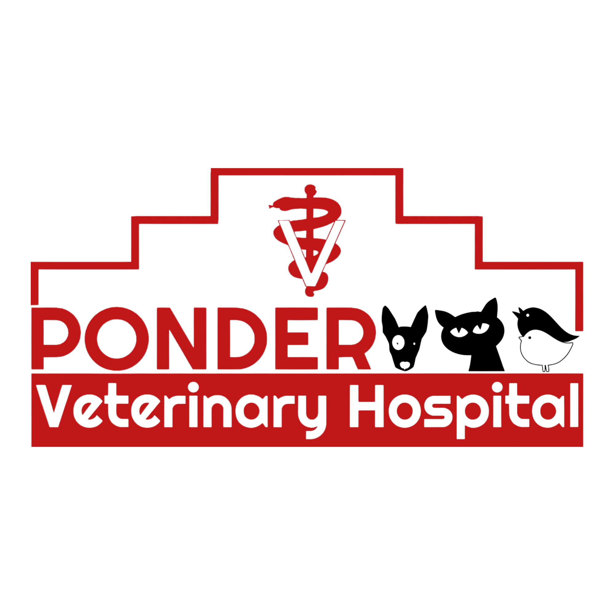 Ponder Veterinary Hospital logo