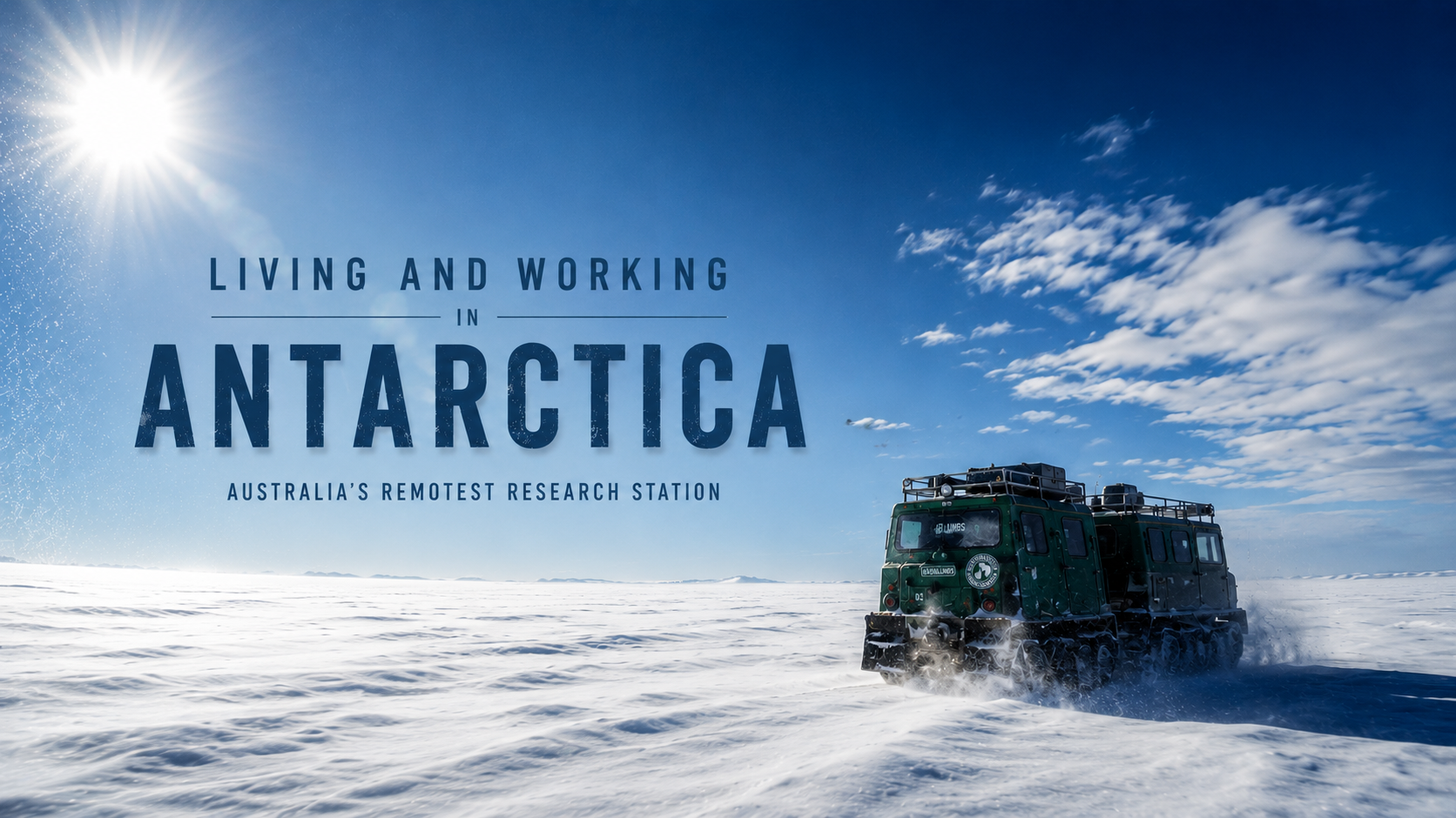 Living on the frontiers of climate science.