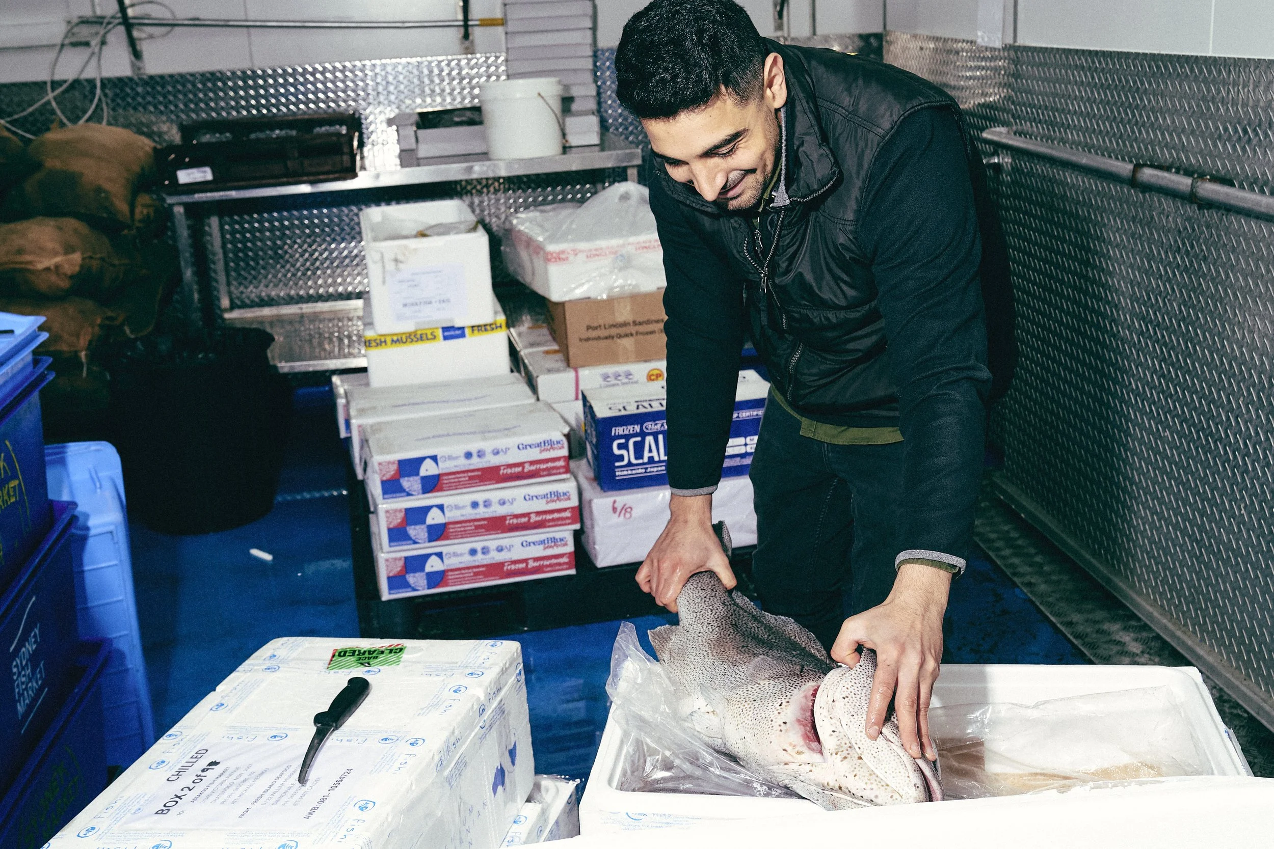FROM THE SEA TO THE CHEF. BEFORE THE ICE MELTS.