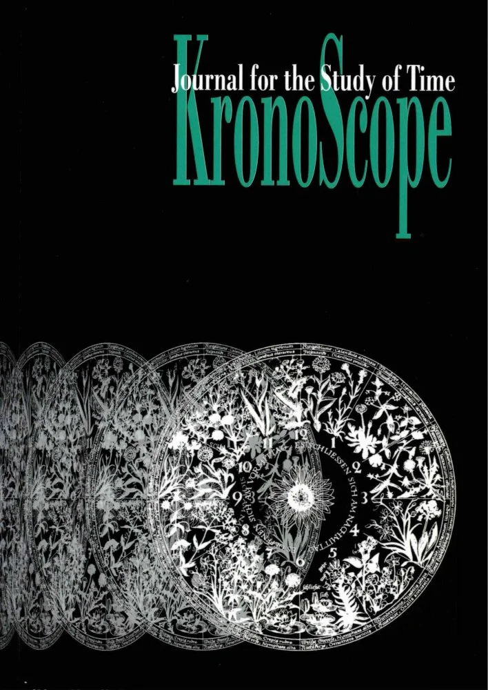 KronoScope Journal for the Study of Time