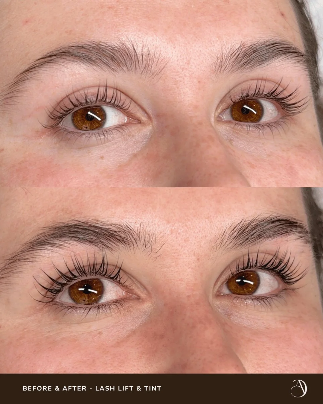 Lash Lift &amp; Tint Transformation ✨ ⁠
⁠
Lashes appear visibly fuller, longer and more defined ~ the perfect high maintenance treatment to enjoy daily low maintenance. ⁠
⁠
Book your next appointment with the team today!
