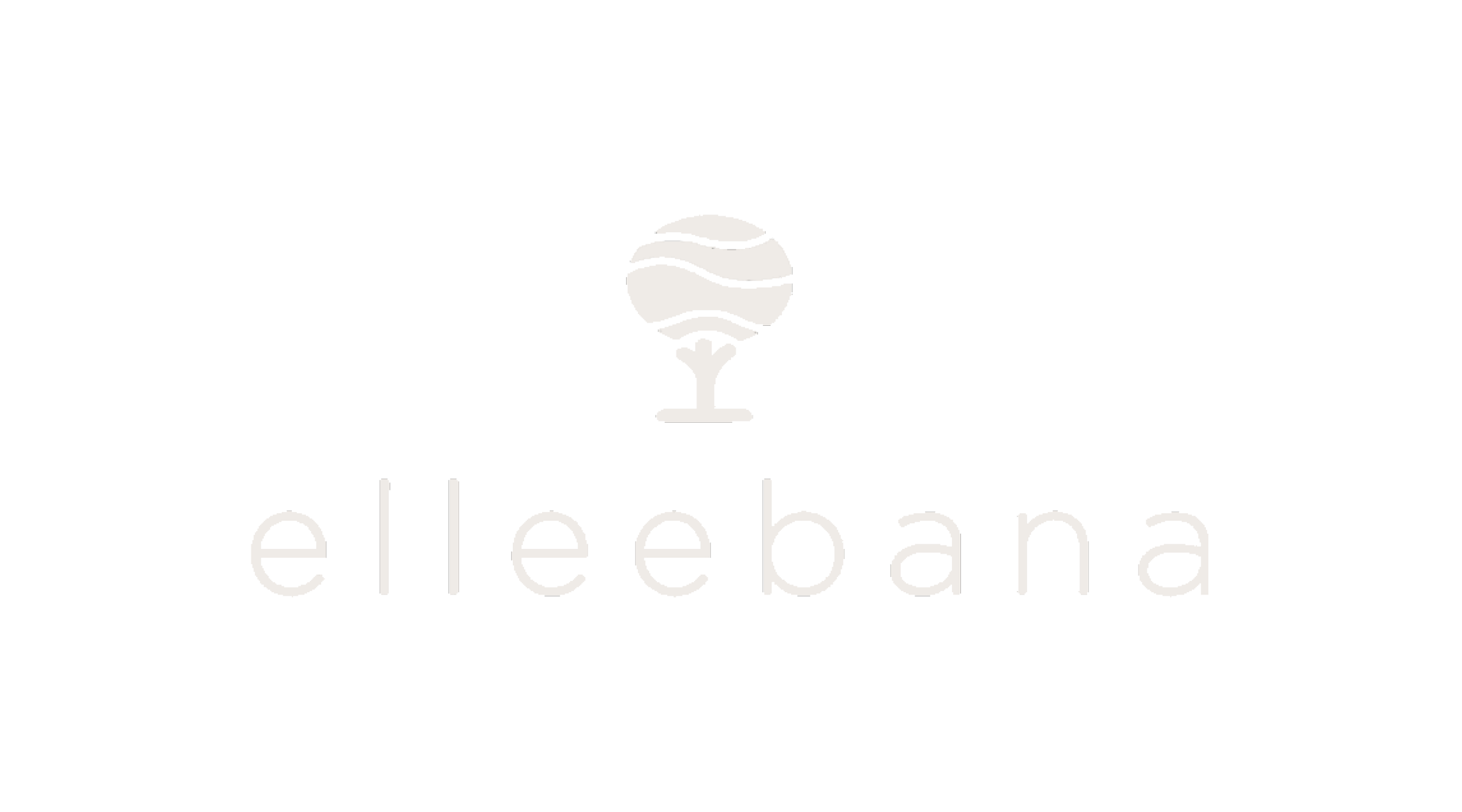 Logo for Eleebana, featuring a stylized tree with curved branches and a round canopy, with the text 'eleebana' below in lowercase letters.