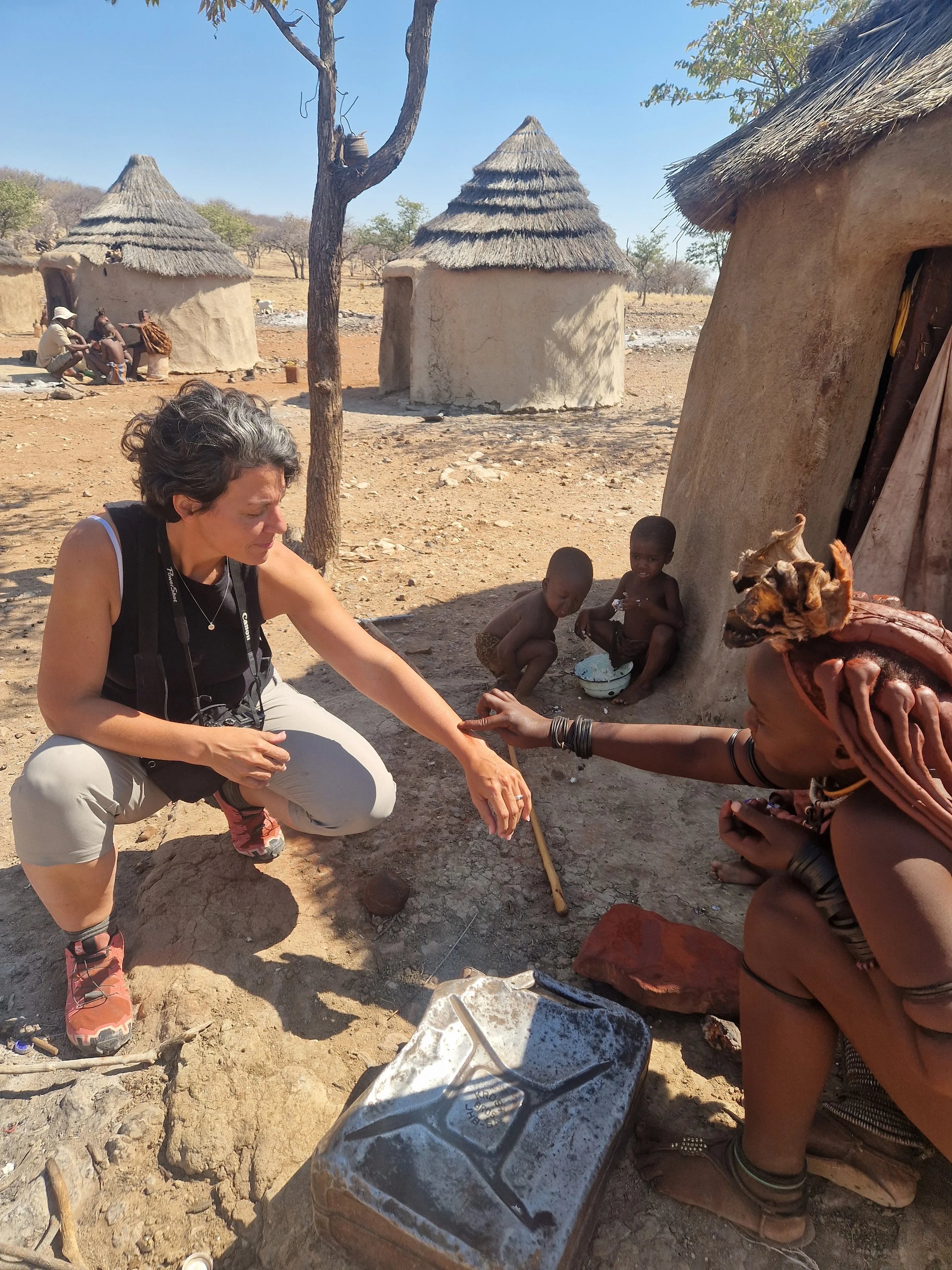Omapaha Himba Village Tradition Tribe Visit
