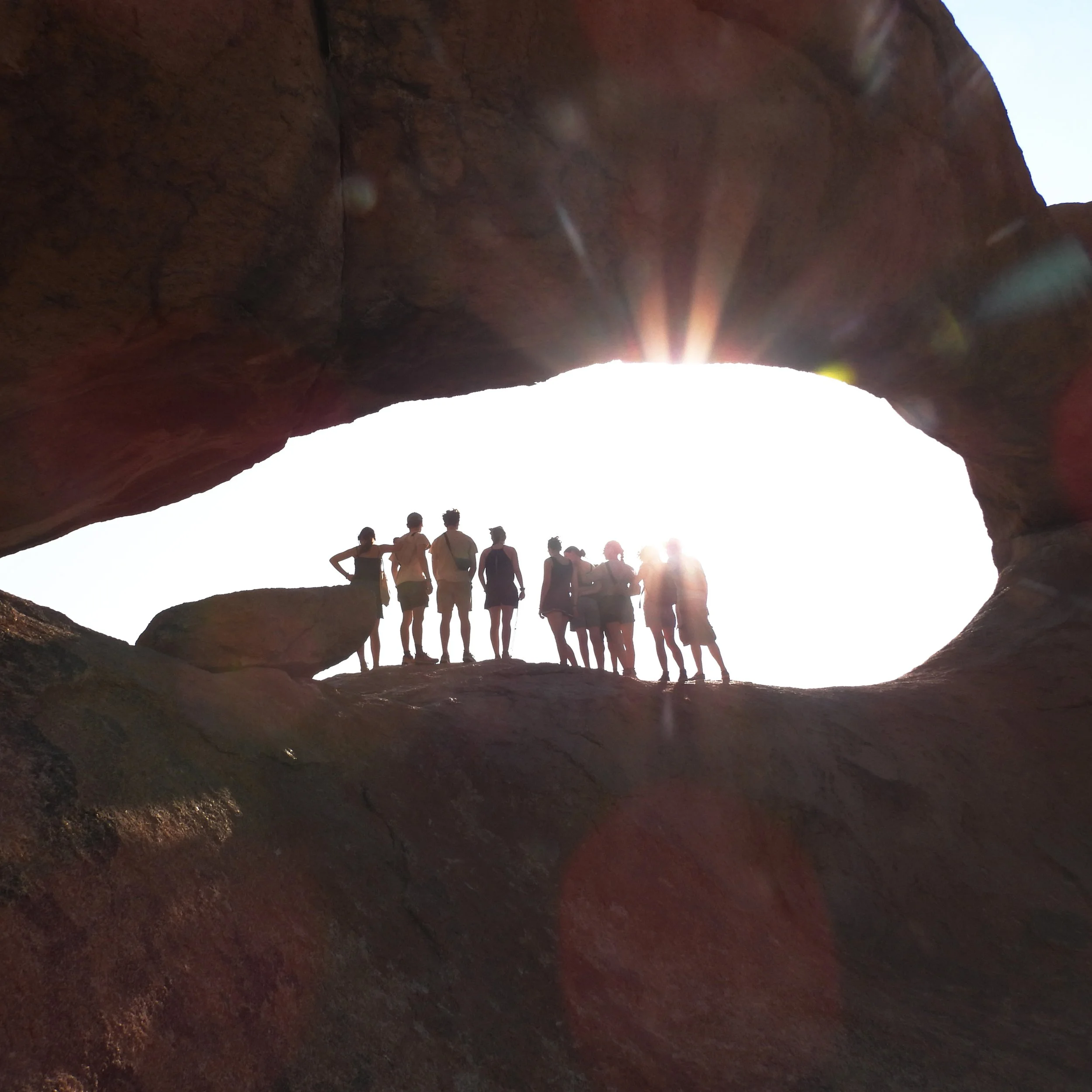 Spitzkoppe Rock Arch Summer Camp in Namibia