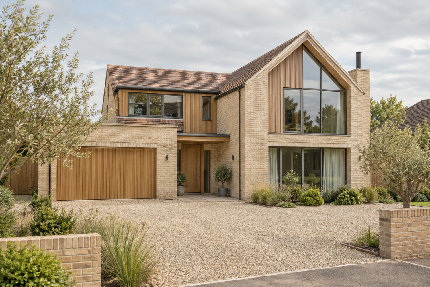 Completed Sussex new build representing INTEGRAL Builds services