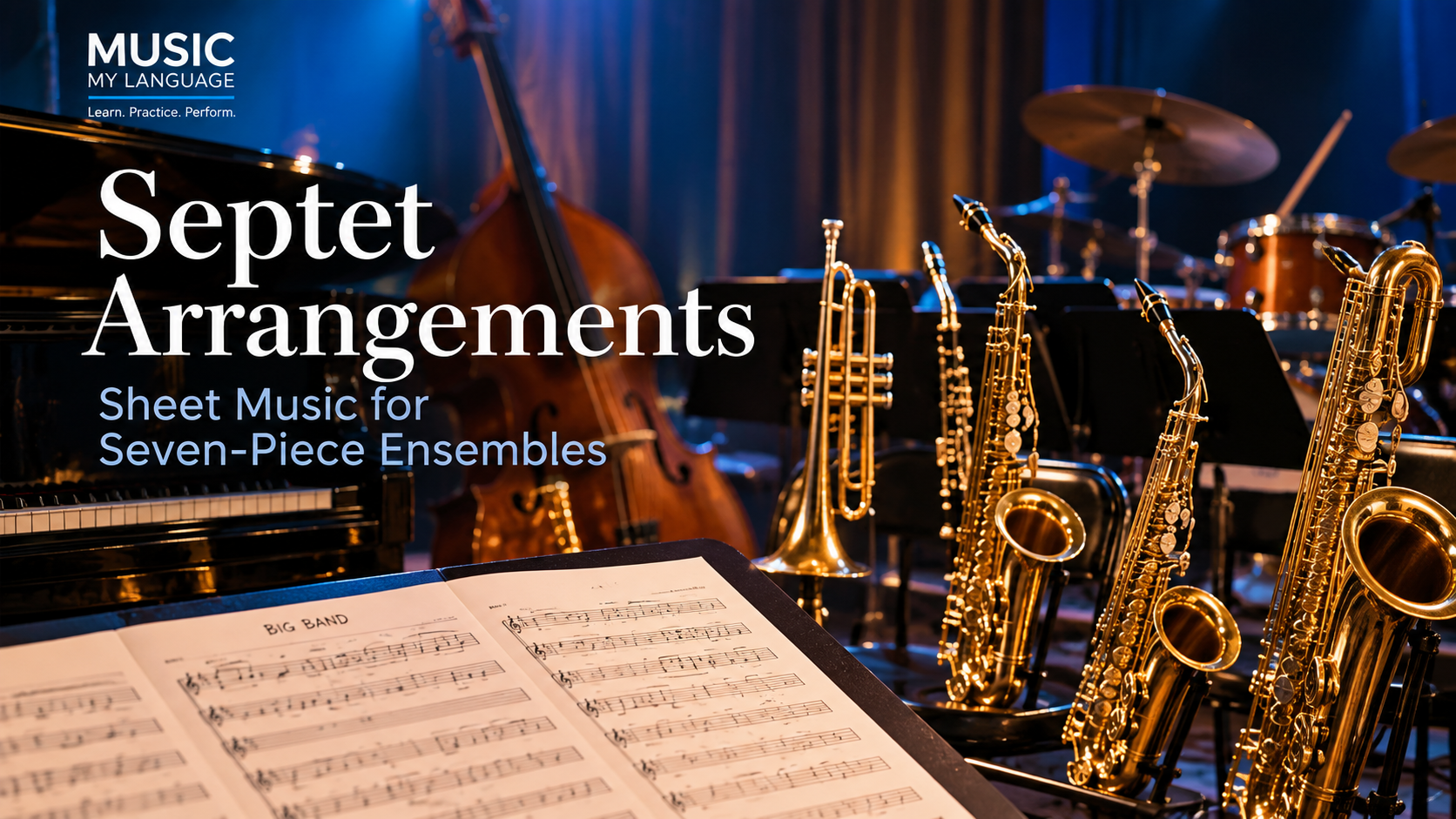 Septet Arrangements Sheet Music for Seven-Piece Ensembles