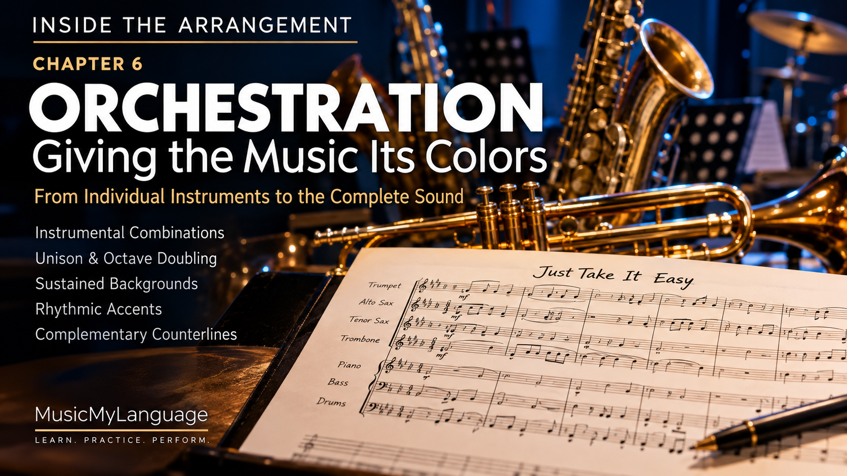 INSIDE THE ARRANGEMENT / Chapter 6 — Orchestration: Giving the Music Its Colors